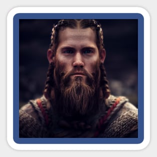 Viking Raider Sticker